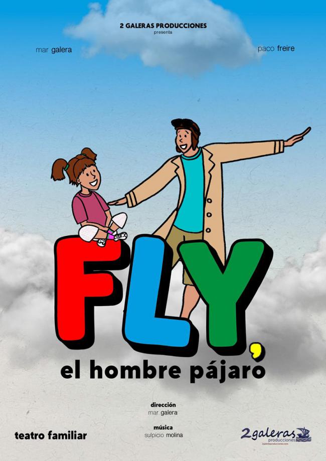 El Apolo invita a volar en familia este sábado con la obra infantil ‘Fly, el hombre pájaro’