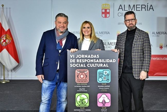 Las VI Jornadas de RSCultural en Almería comienzan con una charla sobre teatro