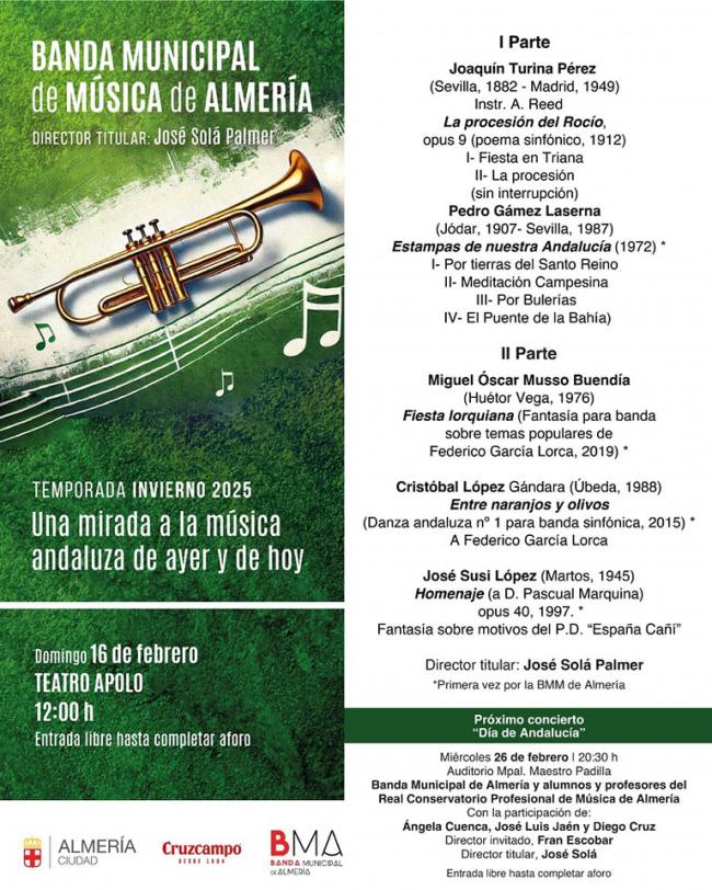 Música andaluza de ayer y hoy en el Teatro Apolo