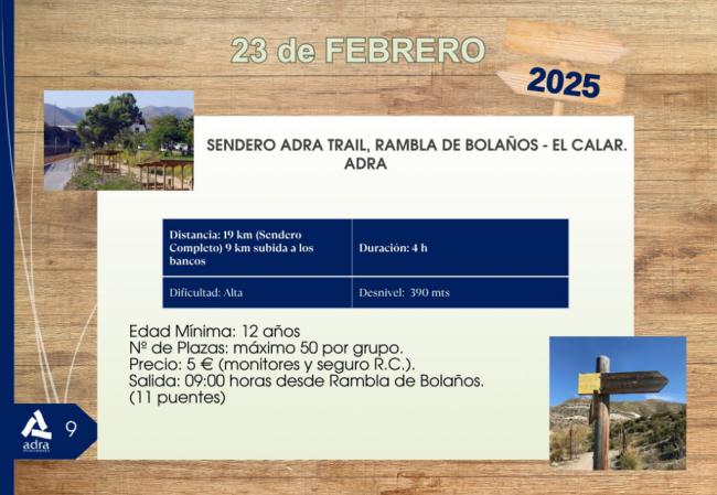 ‘Adra en la Senda’: Sendero Adra Trail en la Rambla de Bolaños – El Calar