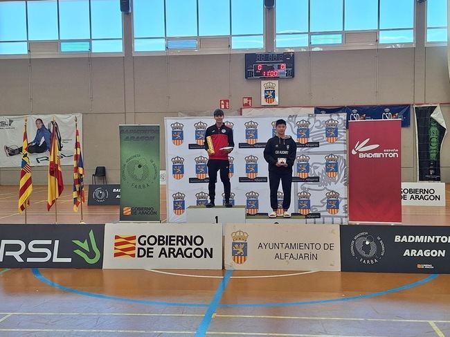 El almeriense Asier Torres logra el oro en el Master Nacional sub17 de Bádminton