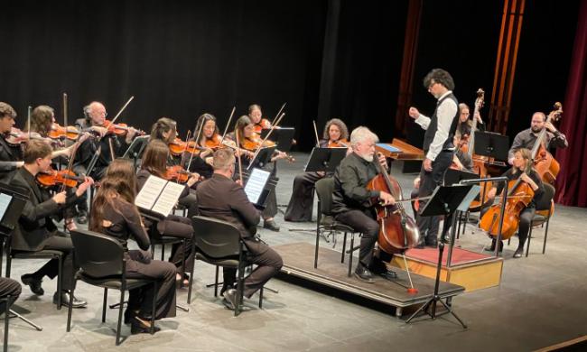 El Auditorio se ha llenado hoy con el talento musical de la Orquesta Diesis