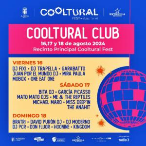 No te pierdas la fiesta de clausura gratuita del Cooltural Fest el 24 de agosto