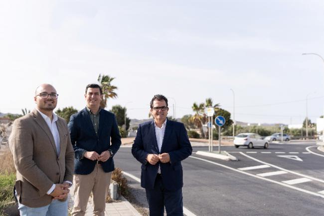 Obras de mejora en la carretera que va desde San Isidro hasta San José
 