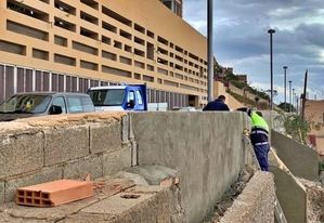 El Ayuntamiento inicia las obras de consolidación de la Muralla, Torreón y restos Tardo-Romanos