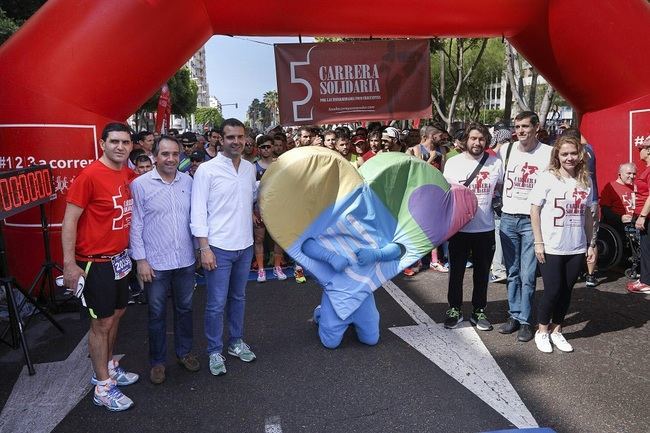 Irene se gana el corazón de los más de 1.300 participantes de la V Carrera Solidaria de La Salle