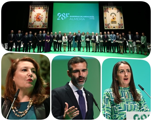 El Gobierno andaluz reconoce el 28F a quienes impulsan el crecimiento de Almería