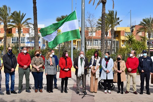 El Alcalde De Vícar Aboga Por La Paz En El Acto Central Del Día De Andalucía