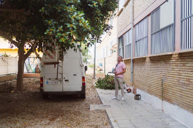 Puesta a punto de todos los colegios de Níjar