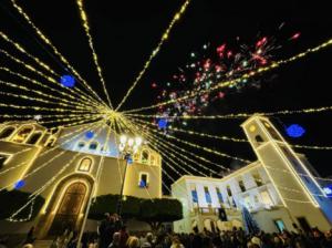 La Navidad comenzó en Dalías y Celín con la iluminación especial