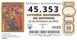 El segundo de los quintos premios de Lotería alcanza cuatro municipios