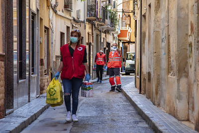 Cruz Roja distribuye 537.714 kilos de kilos de alimentos a 22.859 almerienses