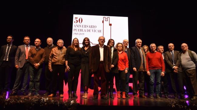 Emotivo Acto En Para Celebrar El 50 Aniversario La Puebla De Vícar