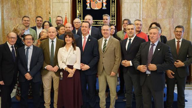 Espadas reclama en Almería que Moreno convoque la Comisión de Desarrollo Estatutario