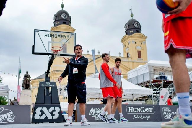 Raúl Fernández convocado como entrenador de las selecciones españolas de 3x3 de formación.