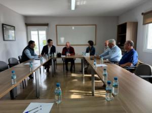 Garrido se reúne con las comunidades de regantes del Campo de Níjar