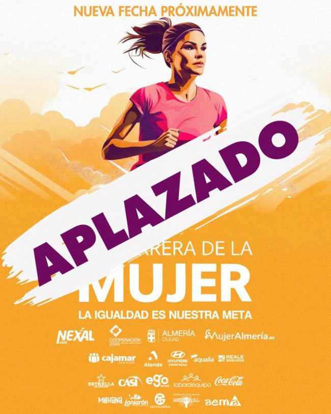 Se aplaza la XII Carrera de la Mujer en Almería