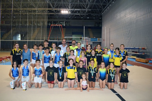 La Salle logra 45 medallas y 5 trofeos en el Campeonato de Andalucía de Gimansia Rítmica