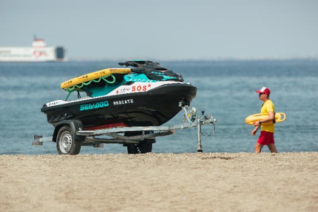 40 socorristas en el Plan de Playas de la capital