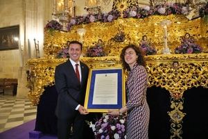 Diputación entrega su Escudo de Oro a Jesús Cautivo de Medinaceli de ‘El Prendimiento’