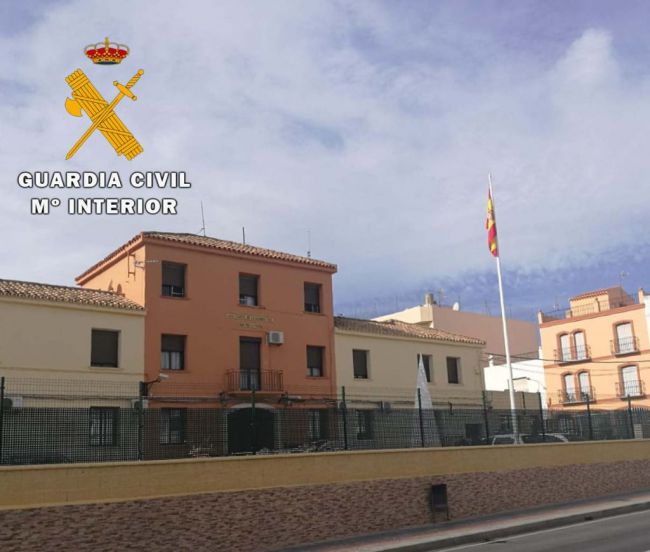 La Guardia Civil detiene a tres ladrones en una vivienda de Vera