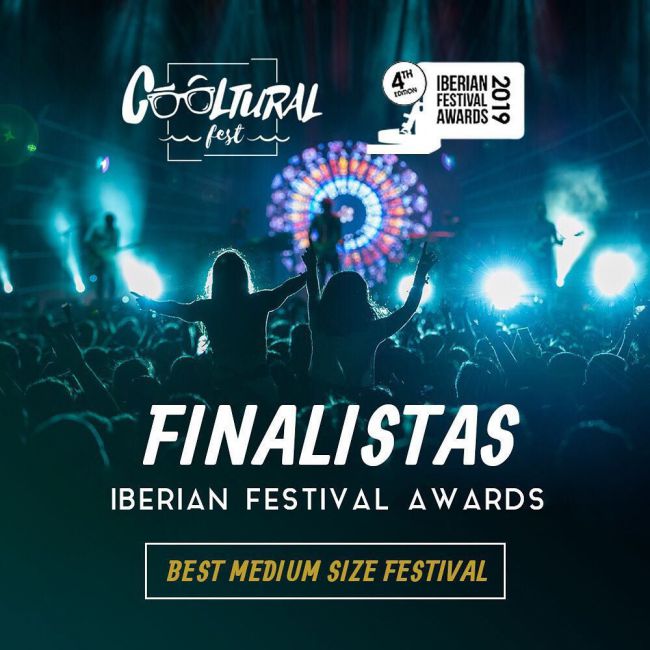 Cooltural Fest, finalista como ‘mejor festival de mediano formato’ en Iberian Festival Awards