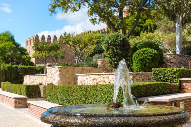 Así viene la Alcazaba de Almería en febrero