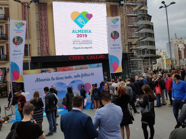 Almería 2019 se abre al mundo desde el corazón de la capital de España