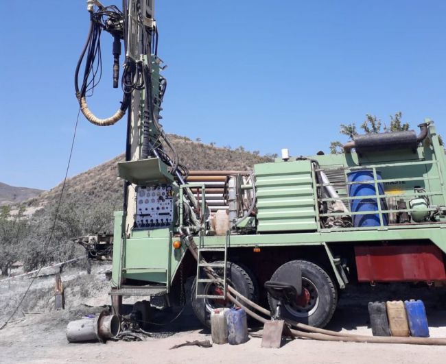 Diputación garantiza el agua en Lubrín con un nuevo sondeo en Rambla Aljibe