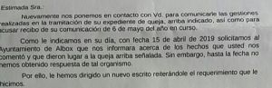 El alcalde de Albox "pasa" del Defensor del Pueblo