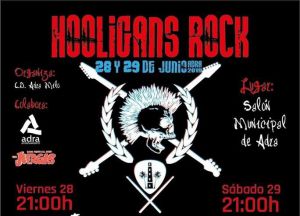 Este viernes llega a Adra el ‘Hooligans Rock’