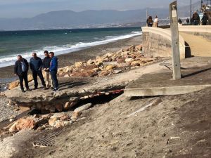 PSOE y AA rechazan espigones de protección en Balerma y Guardias Vieja