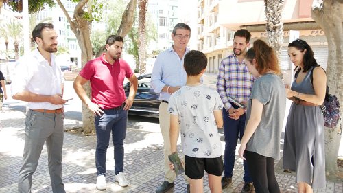 Ayuntamiento de Adra e IES Gaviota celebran una jornada de censado digital de árboles