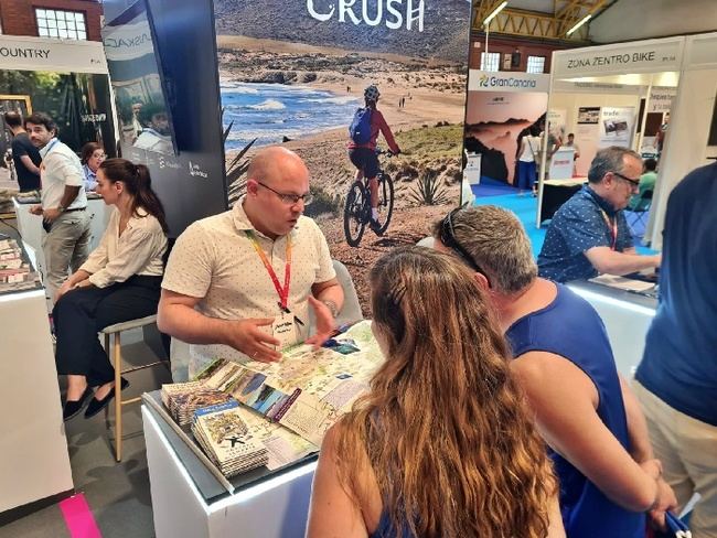 ‘Costa de Almería’ viaja a ‘Festibike’ para promocionar el turismo activo de la provincia