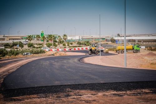 Las obras del Hospital de Roquetas de Mar avanzan cumpliendo los plazos