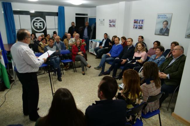 El PP dice que el 'cambio del 2D llegará a Garrucha con Juan Francisco Fernández como alcalde