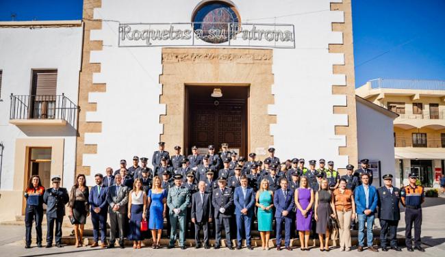 Reconocimiento a la labor de la Policía Local de Roquetas de Mar