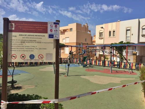 Almería inicia la apertura de parques infantiles tras bajar a nivel 3