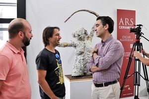 Las obras de Óscar Aguilella ya pueden contemplarse en el hall del Museo ‘Espacio 2’