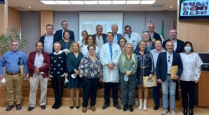 Homenaje a los sanitarios jubilados del Hospital La Inmaculada