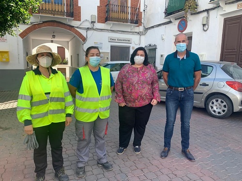 500.000 euros del PFEA llegan con Diputación a cuatro municipios del Almanzora