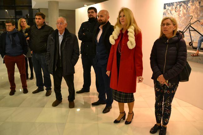 Alexandre Monntoya muestra su obra hiperrealista en el Auditorio de Roquetas