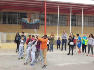 La XIX Antorcha De Las Letras Llega Al CEIP Federico García Lorca