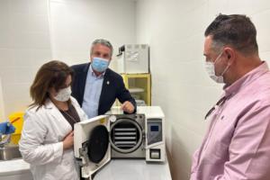 El Área Sanitaria Norte de Almería refuerza la esterilización con equipos autoclave en sus centros