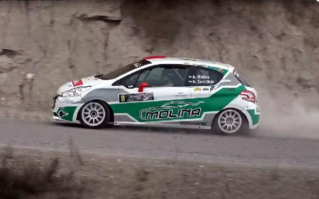 Antonio Molina lidera el Campeonato de Andalucía de Rallyes de Asfalto del 2024