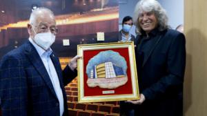 José Mercé, butaca de honor en el Teatro Auditorio de Roquetas de Mar