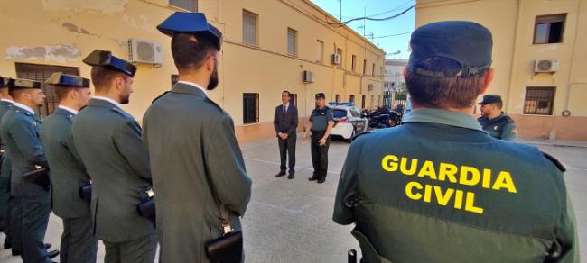 Conoce el despliegue de los guardias civiles en prácticas en Almería