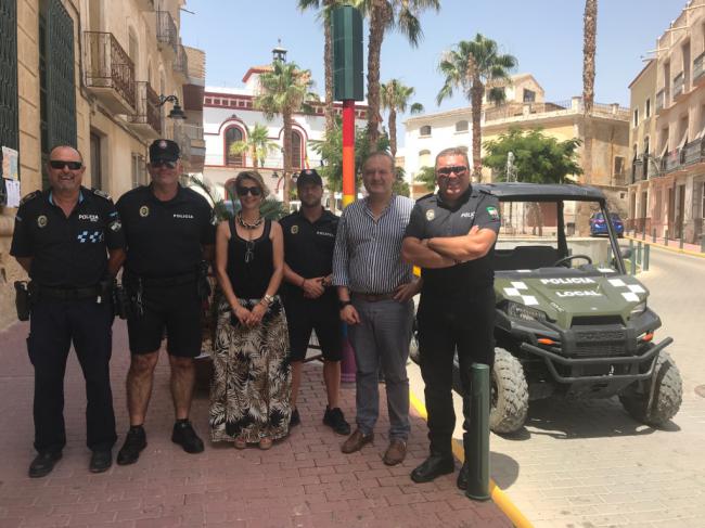 Refuerzo de seguridad en las playas de Cuevas