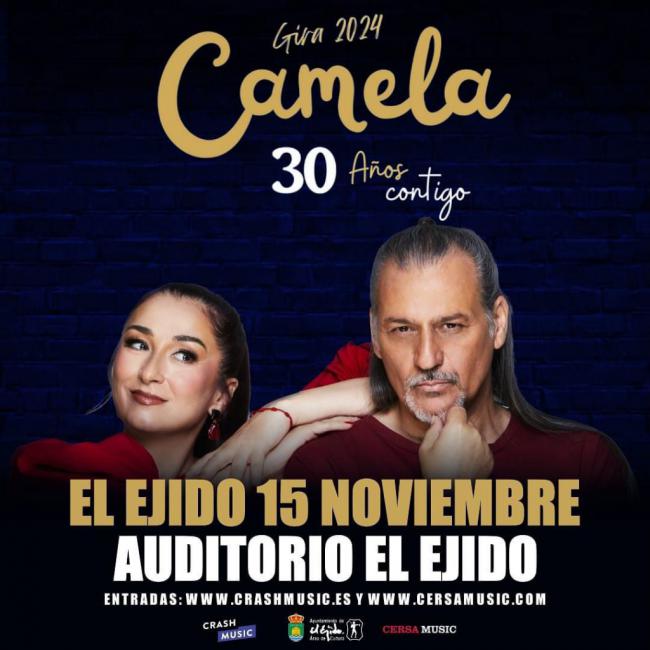 Camela celebrará sus 30 años de carrera musical en El Ejido