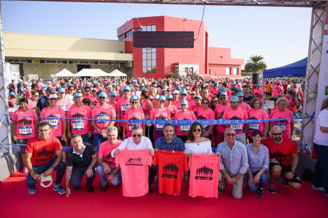 1.300 almerienses participan en la II edición de la Carrera Popular CASI